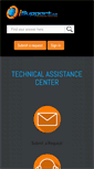 Mobile Screenshot of help.isupport.ws