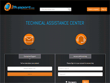 Tablet Screenshot of help.isupport.ws