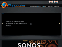 Tablet Screenshot of isupport.ws